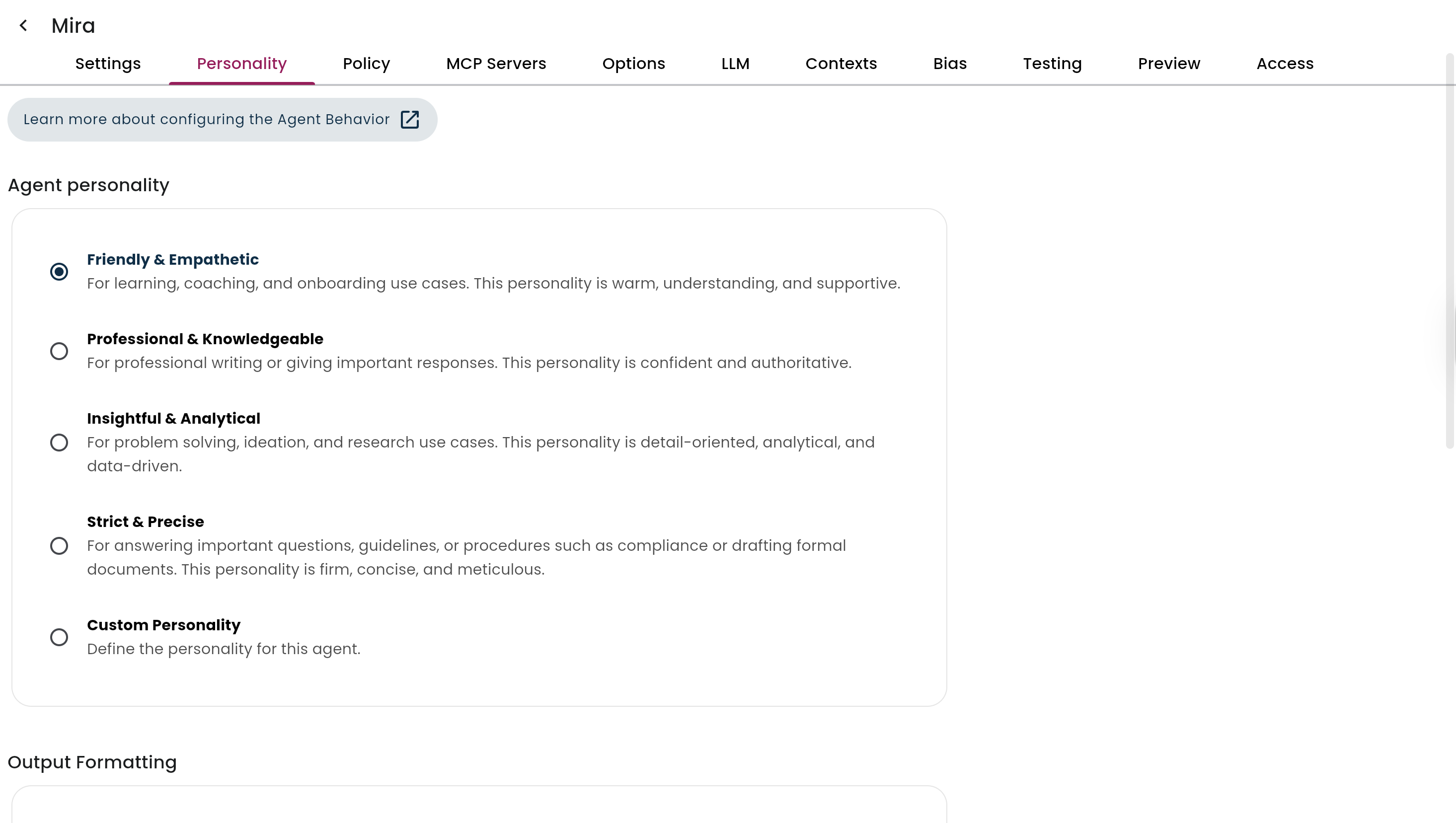 Agent Management Studio (AMS): Quick Start Walkthrough