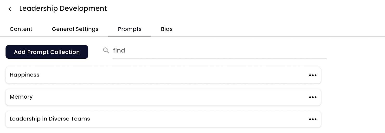 Configuring Prompts