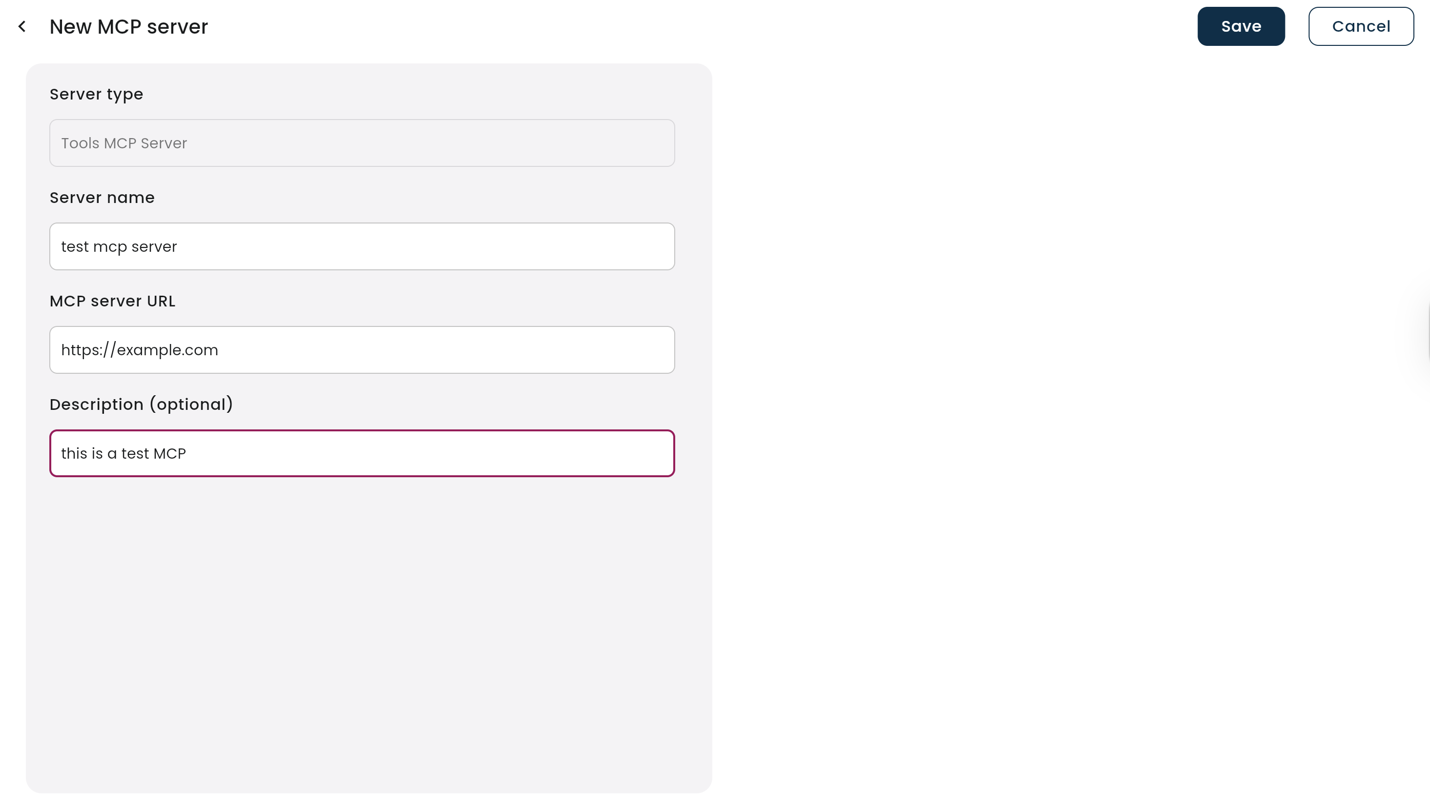 Setting Up MCP Servers in the Agent Management Studio